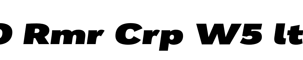 FSP DEMO Rmr Crp W5 ltr tlc Italic