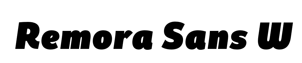 Remora Sans W