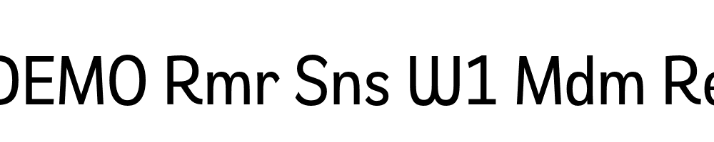 FSP DEMO Rmr Sns W1 Mdm Regular
