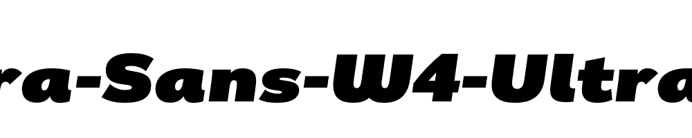 Remora-Sans-W4-Ultra-Italic