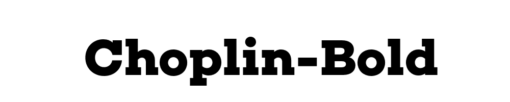 Choplin-Bold