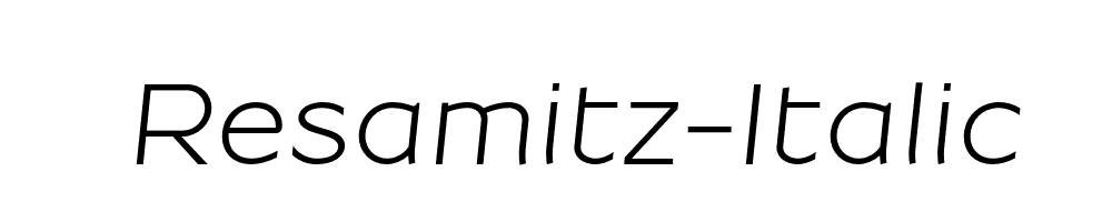 Resamitz-Italic