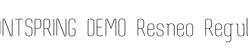  DEMO Resneo Regular