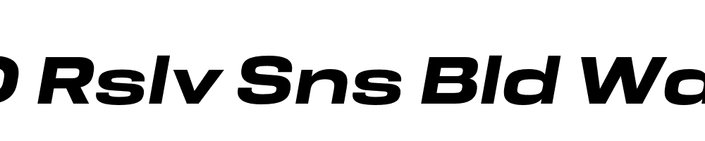 FSP DEMO Rslv Sns Bld Wd t Regular