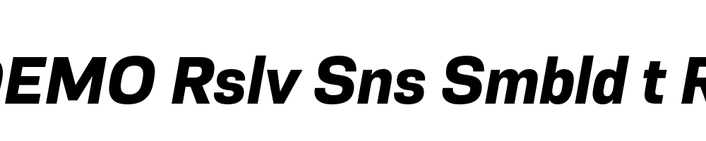 FSP DEMO Rslv Sns Smbld t Regular