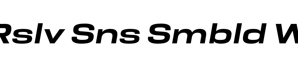 FSP DEMO Rslv Sns Smbld Wd t Regular