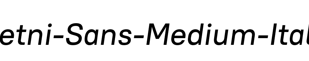 Retni-Sans-Medium-Italic