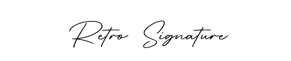 Retro Signature