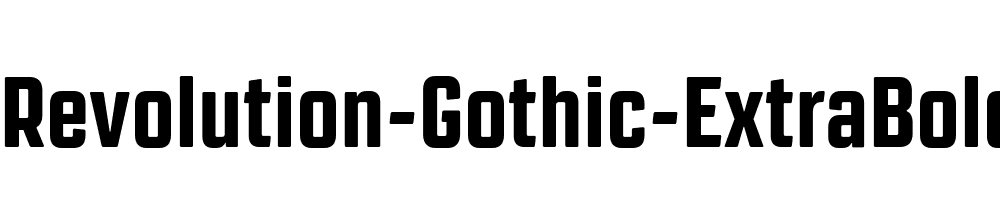 Revolution-Gothic-ExtraBold