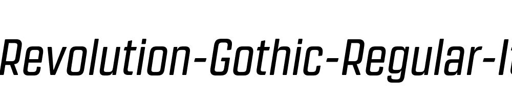 Revolution-Gothic-Regular-It