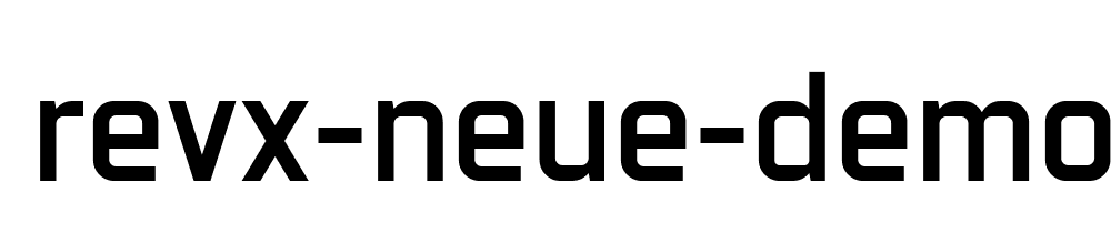 Revx Neue Demo