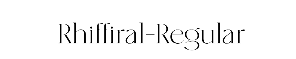 Rhiffiral-Regular