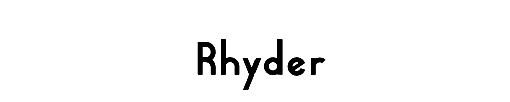 Rhyder