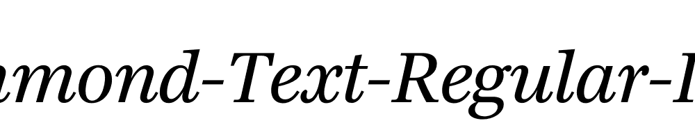 Richmond-Text-Regular-Italic