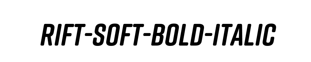 Rift-Soft-Bold-Italic