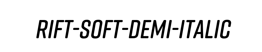 Rift-Soft-Demi-Italic