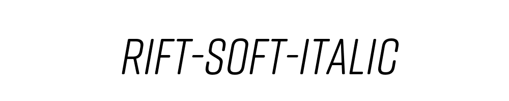 Rift-Soft-Italic