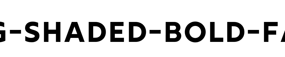 Rig-Shaded-Bold-Face