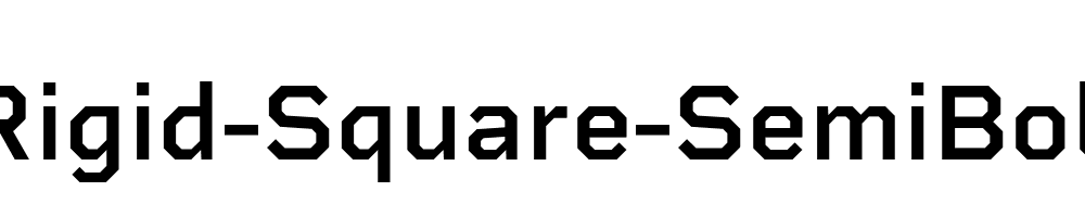 Rigid-Square-SemiBold