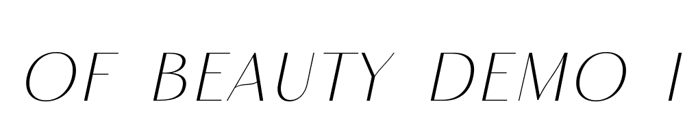 Rise-of-Beauty-Demo-Italic