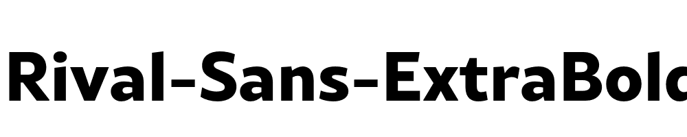 Rival-Sans-ExtraBold