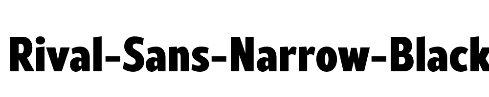 Rival-Sans-Narrow-Black