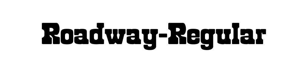 Roadway-Regular