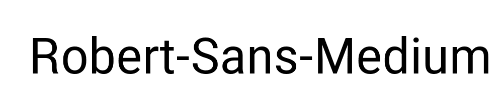 Robert-Sans-Medium