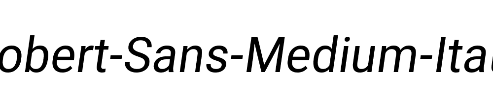 Robert-Sans-Medium-Italic