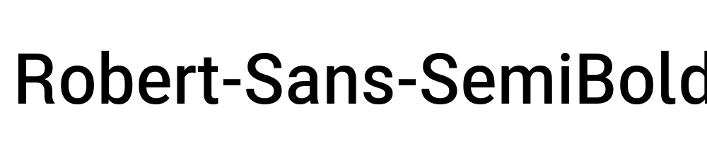 Robert-Sans-SemiBold