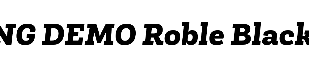  DEMO Roble Black Black Italic