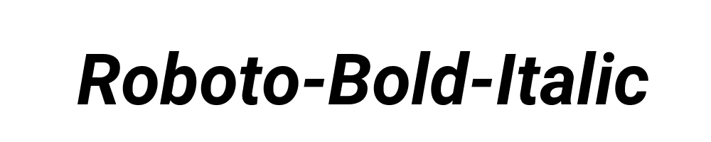 Roboto-Bold-Italic