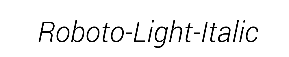 Roboto-Light-Italic