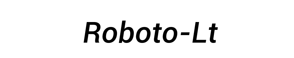 Roboto-Lt