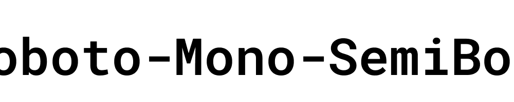 Roboto-Mono-SemiBold