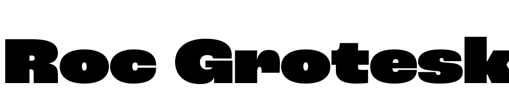 Roc Grotesk