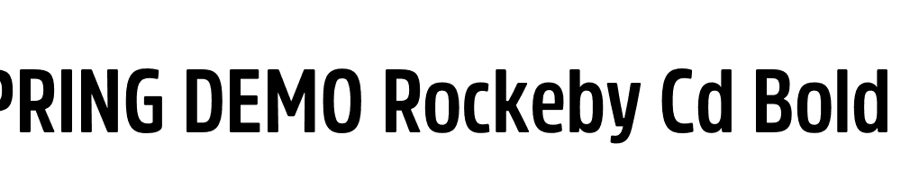  DEMO Rockeby Cd Bold Regular