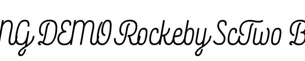  DEMO Rockeby ScTwo Bold Regular