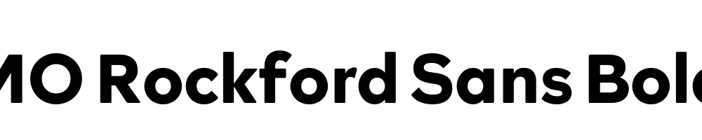 FSP DEMO Rockford Sans Bold Regular