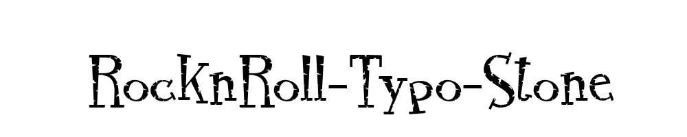 RocknRoll-Typo-Stone