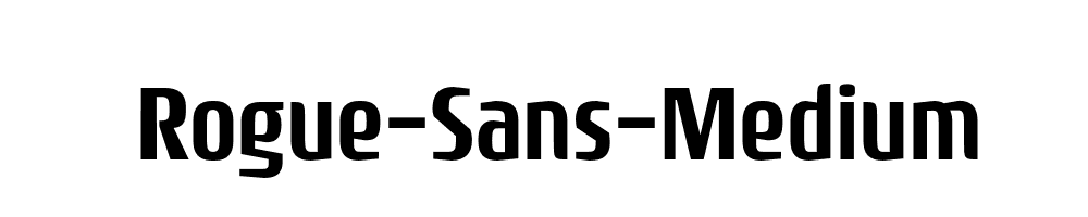 Rogue-Sans-Medium