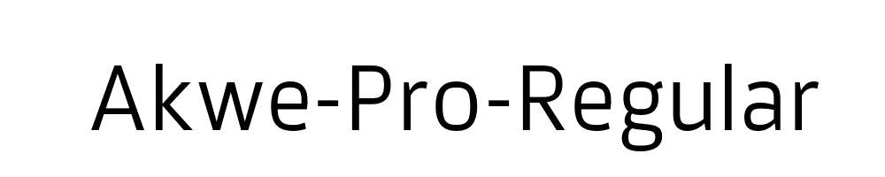 Akwe-Pro-Regular