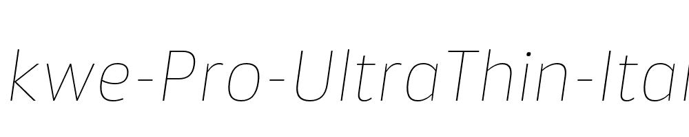 Akwe-Pro-UltraThin-Italic