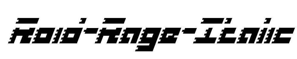 Roid-Rage-Italic