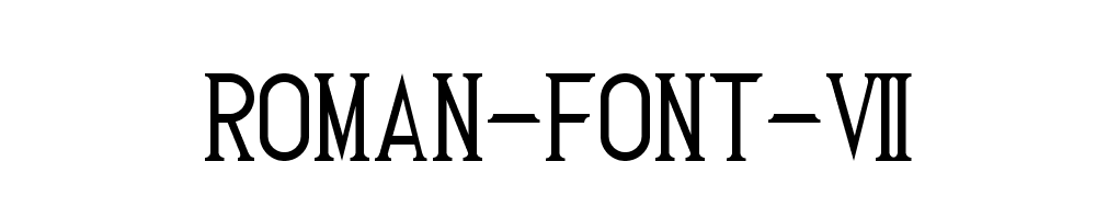 Roman-Font-7