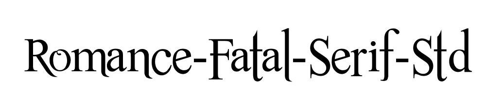 Romance-Fatal-Serif-Std