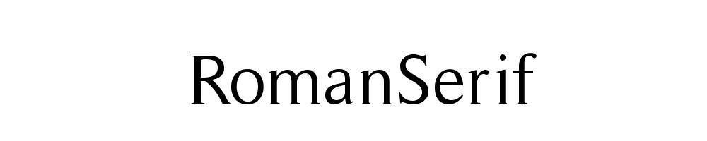 RomanSerif