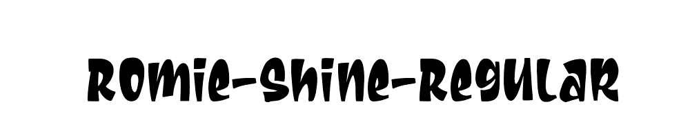 Romie-Shine-Regular