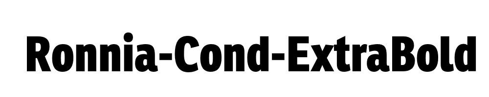 Ronnia-Cond-ExtraBold