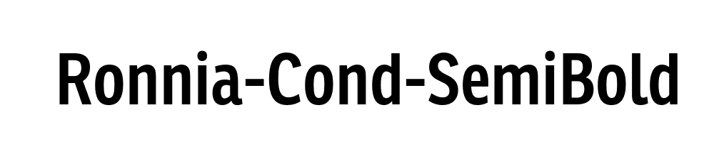 Ronnia-Cond-SemiBold